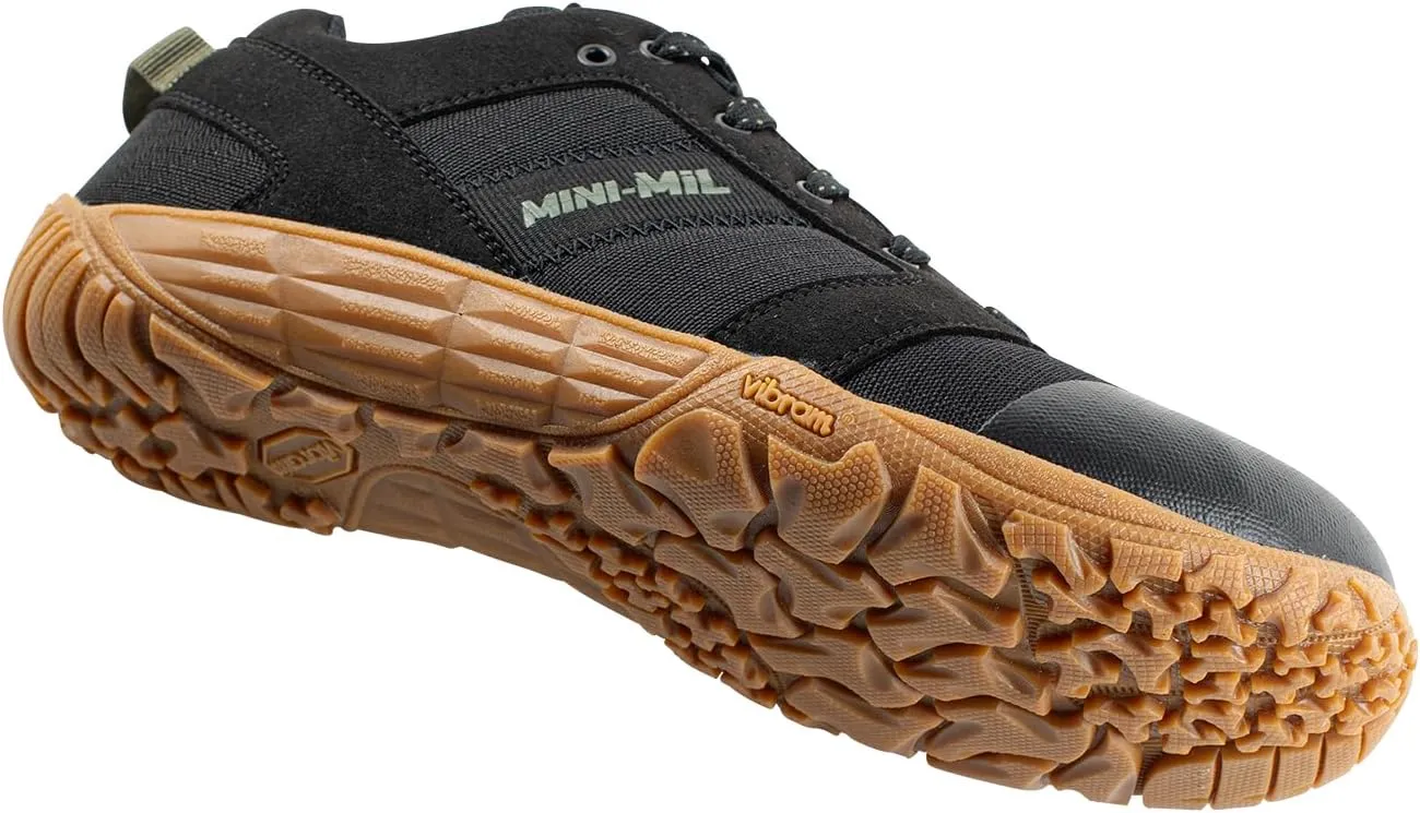 Belleville Mini-Mil Barefoot Shoes for Men - Breathable Zero Drop Shoes with Shock-Dispersing Midsoles and Flexible, Slip-Resistant Outsoles