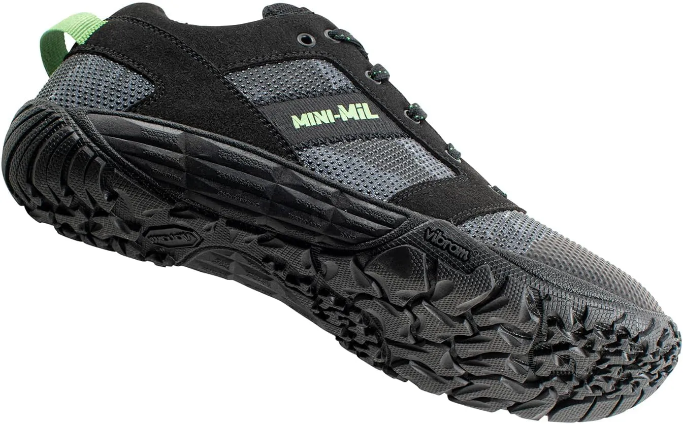 Belleville Mini-Mil Barefoot Shoes for Men - Breathable Zero Drop Shoes with Shock-Dispersing Midsoles and Flexible, Slip-Resistant Outsoles