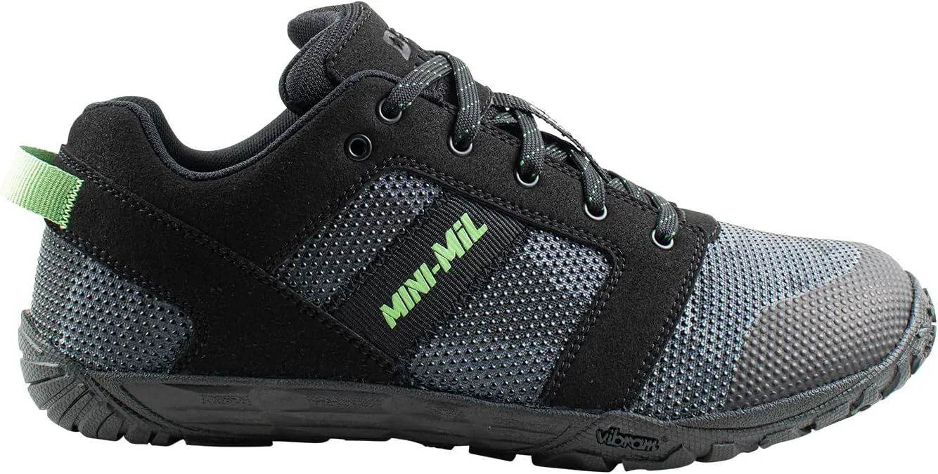 Belleville Mini-Mil Barefoot Shoes for Men - Breathable Zero Drop Shoes with Shock-Dispersing Midsoles and Flexible, Slip-Resistant Outsoles
