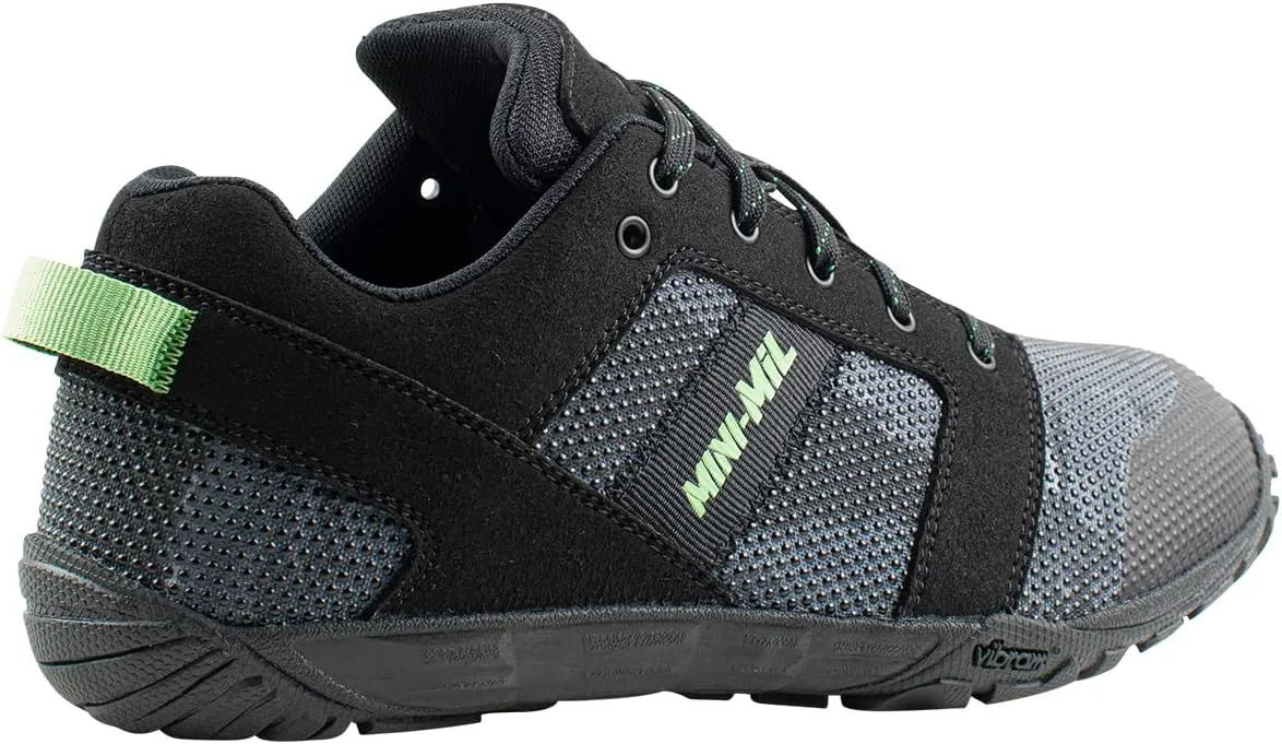 Belleville Mini-Mil Barefoot Shoes for Men - Breathable Zero Drop Shoes with Shock-Dispersing Midsoles and Flexible, Slip-Resistant Outsoles