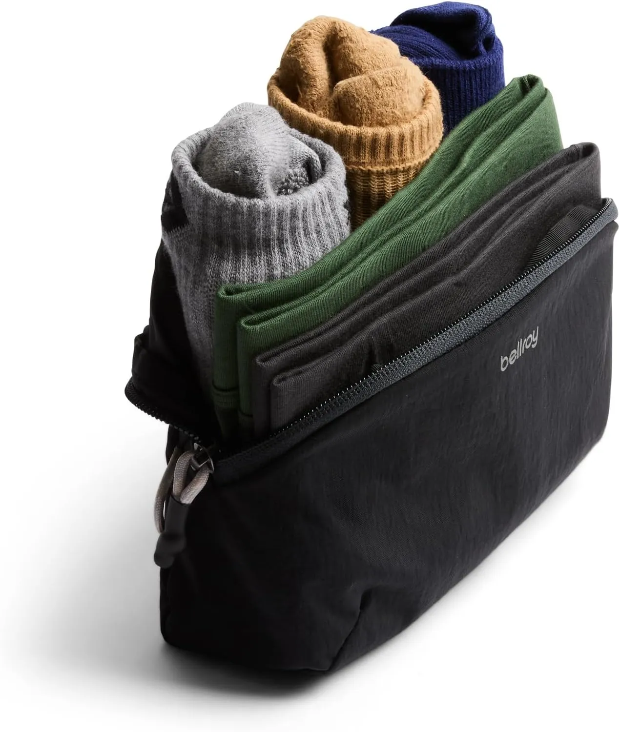 Bellroy Lite Packing Pouch 2L (Organizer Packing Cube for Travel Near and far) - Black