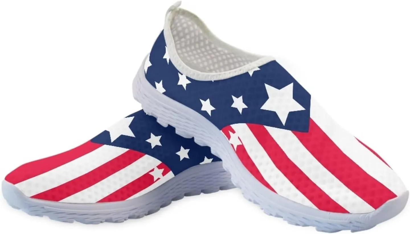 Biyejit Quick Dry Womens Water Shoes for Swim Beach Surf Breathable Slip On Sneakers Casual Outdoor Sport Flats Shoes