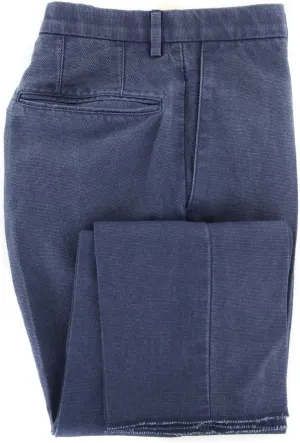 Blue Vintage Wash Pants - Slim