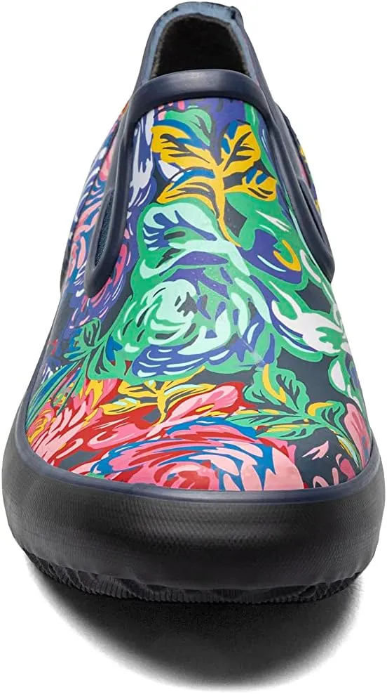 BOGS Women's Patch Slip-on-Rose Garden Clog