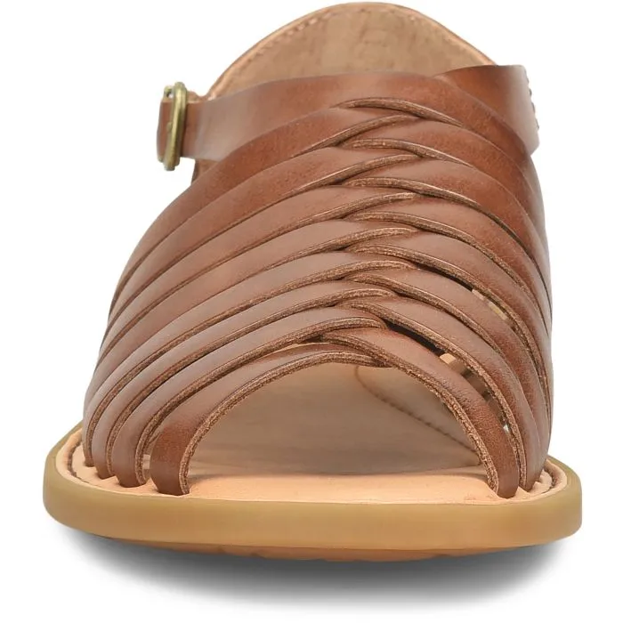 Born Brown Cognac Ida Women's Huarache Sandals BR0056306