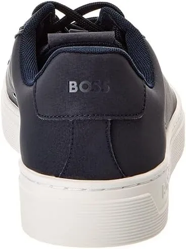 BOSS Men's Rhys Cupsole Small Logo Sneaker