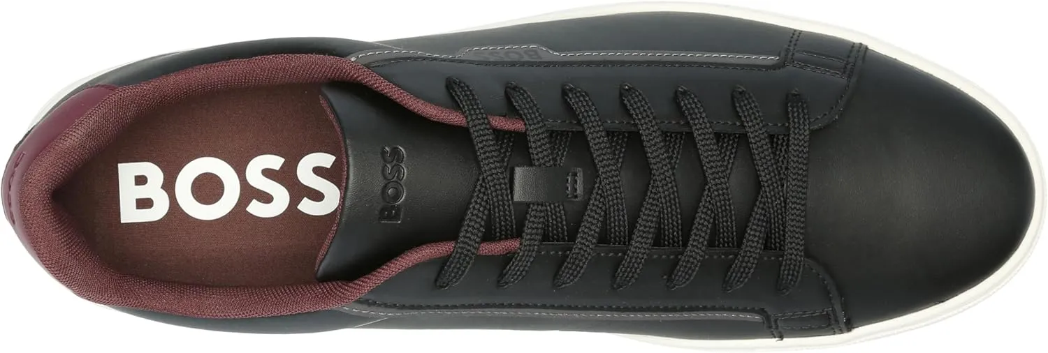 BOSS Men's Rhys Cupsole Small Logo Sneaker