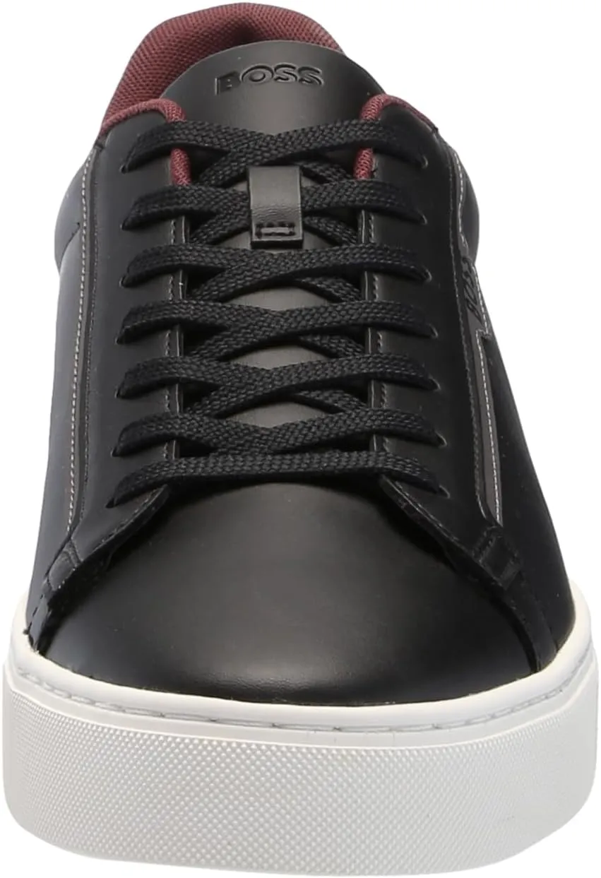 BOSS Men's Rhys Cupsole Small Logo Sneaker
