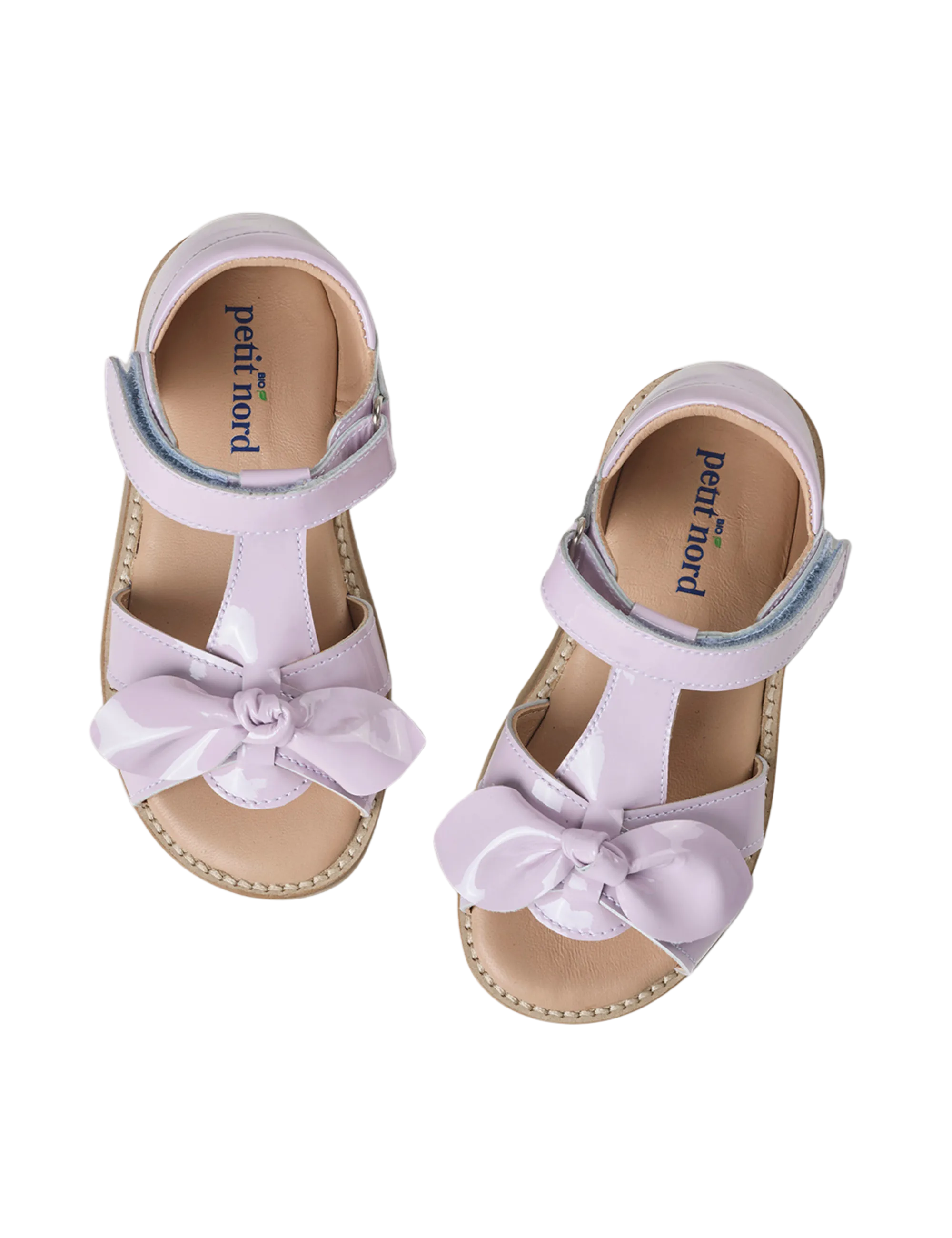 Bow Sandal - Iris Patent
