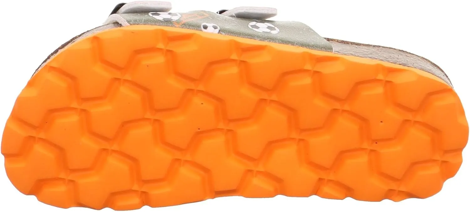 Boy's Double Closure Slippers, 8.5 UK Child