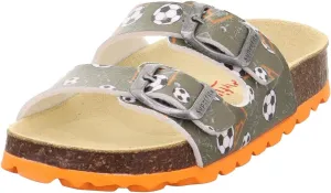 Boy's Double Closure Slippers, 8.5 UK Child