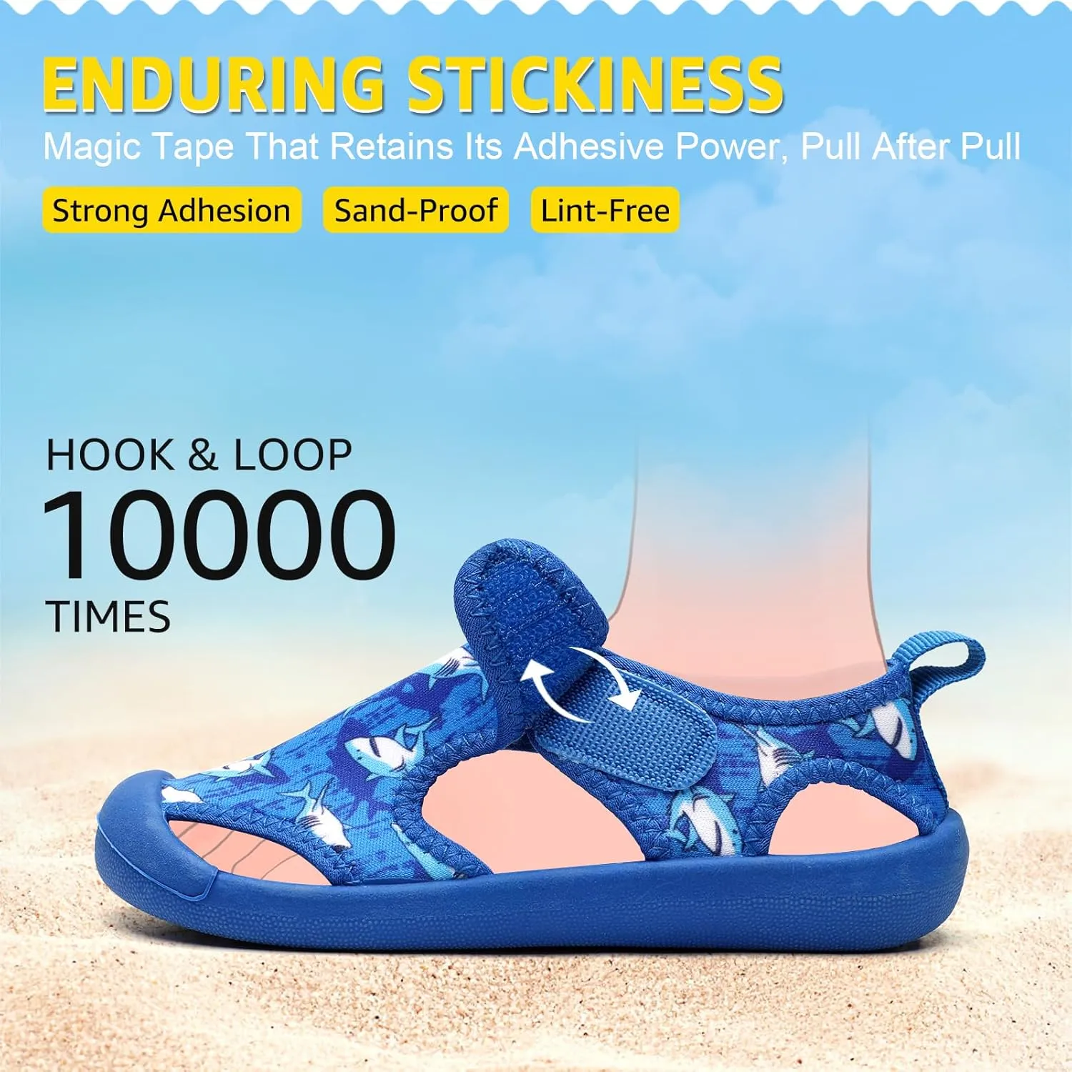 Boys Girls Water Shoes Quick-Dry Cute Beach Swim Pool Shoes