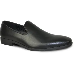 Bravo Men's Classic Slip-on Loafer Dress Shoe in Black