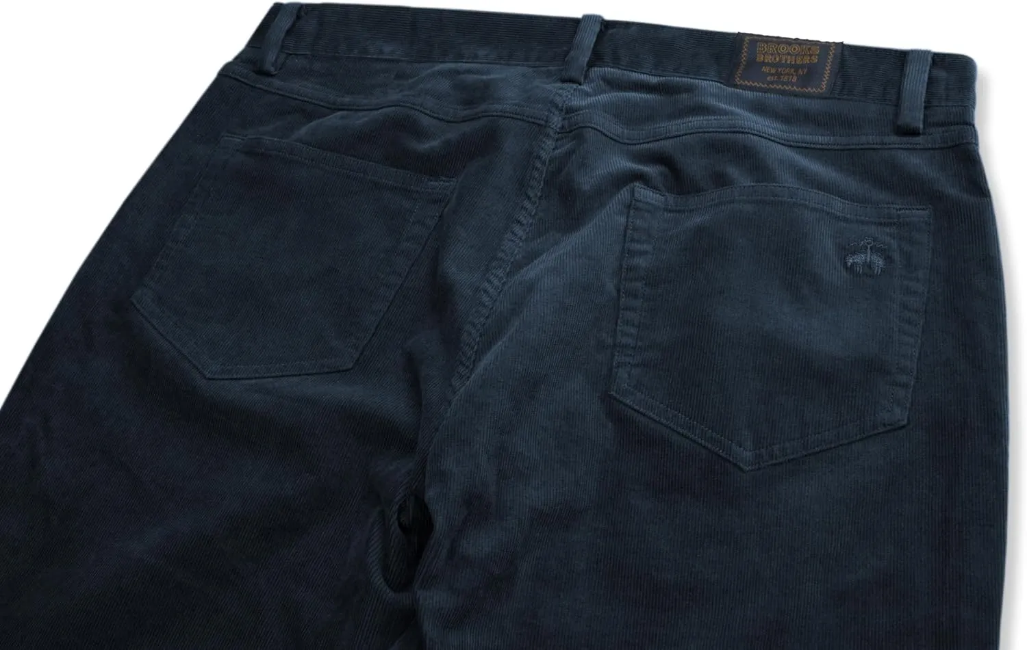 Brooks Brothers Mens Slim Fit Five Pocket Mini Corduroy Pants,