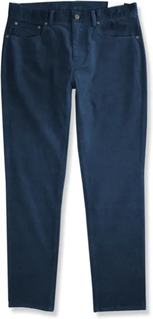 Brooks Brothers Mens Slim Fit Five Pocket Mini Corduroy Pants,