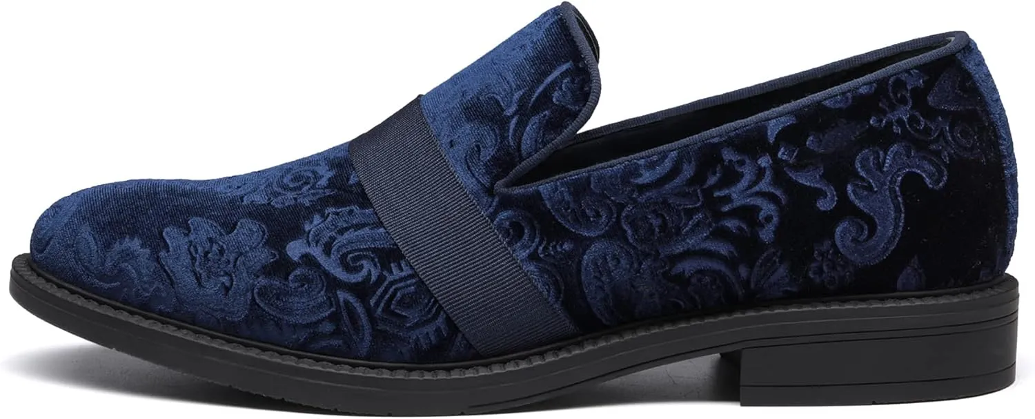 Bruno Marc Men's Dress Tuxedo Shoe Slip-on Classic Patent Leather Loafers