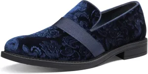 Bruno Marc Men's Dress Tuxedo Shoe Slip-on Classic Patent Leather Loafers