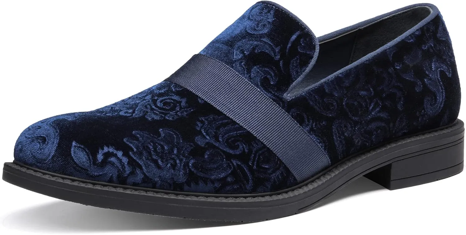 Bruno Marc Men's Dress Tuxedo Shoe Slip-on Classic Patent Leather Loafers