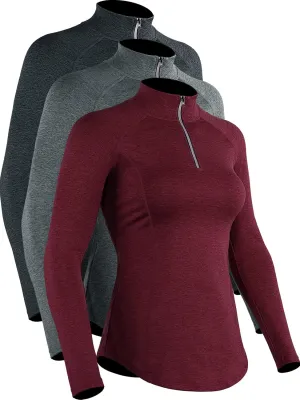 CADMUS Women's Long Sleeve Shirts for Workout Athletic Hiking Shirts Yoga