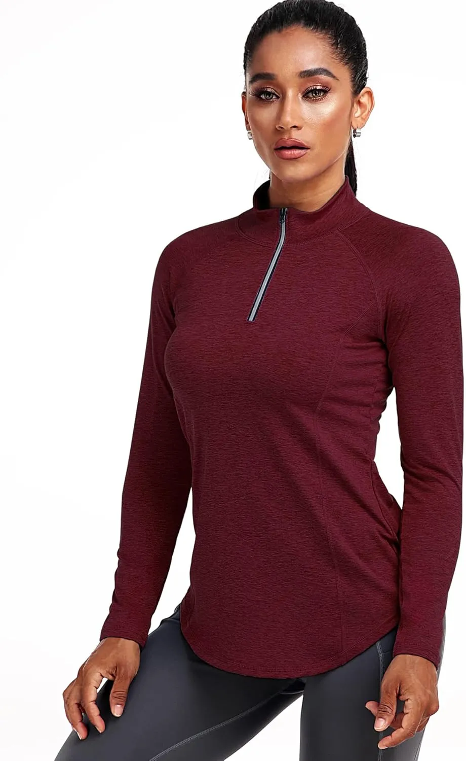 CADMUS Women's Long Sleeve Shirts for Workout Athletic Hiking Shirts Yoga