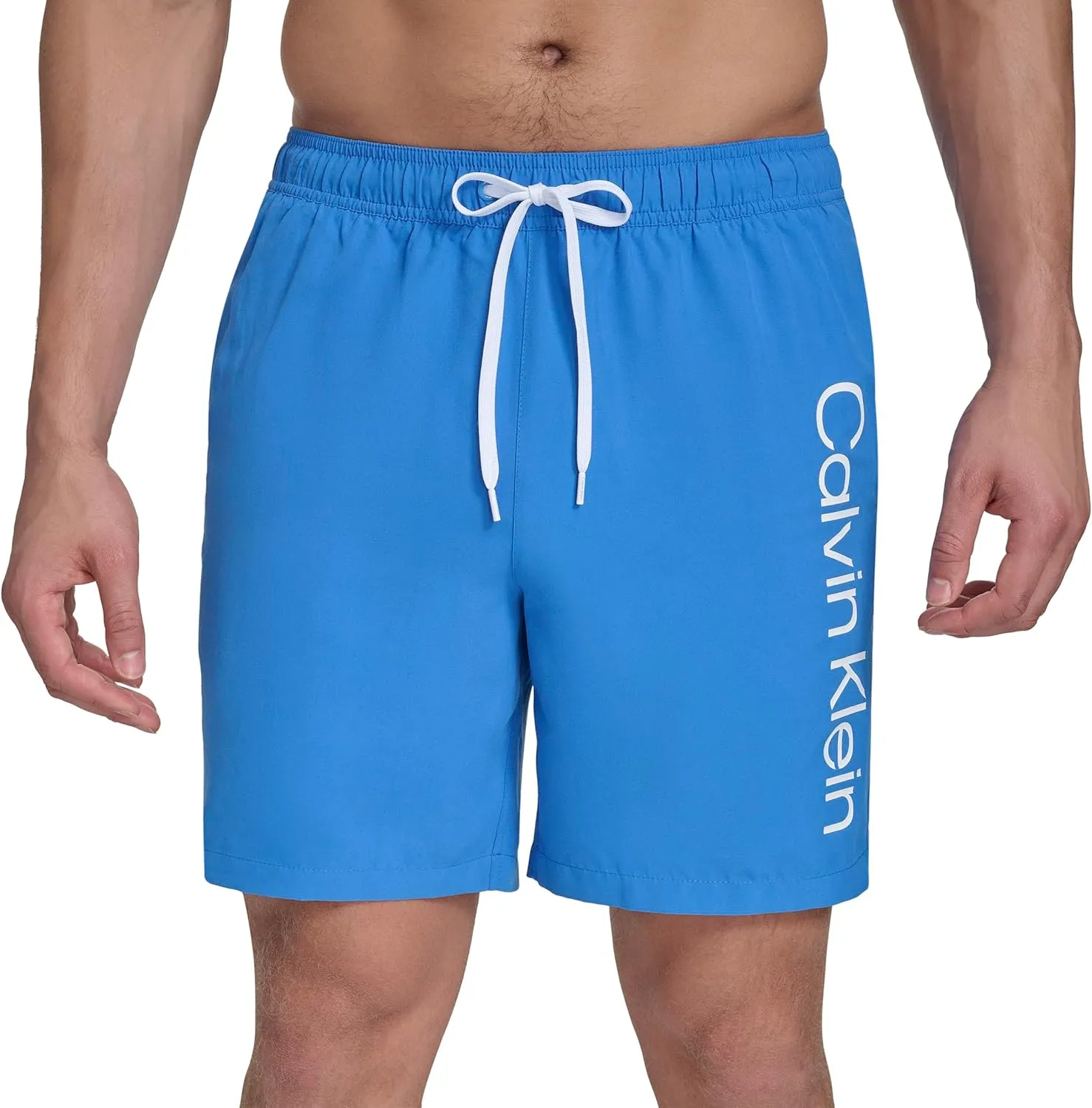 Calvin Klein Men's Volley Quick Dry Lightweight Swim Trunk