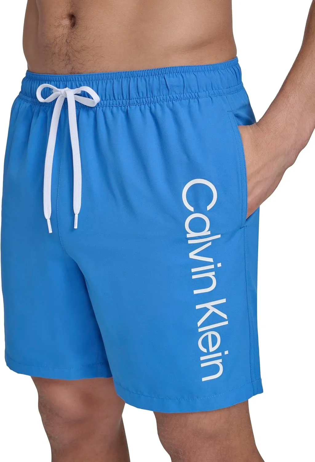 Calvin Klein Men's Volley Quick Dry Lightweight Swim Trunk