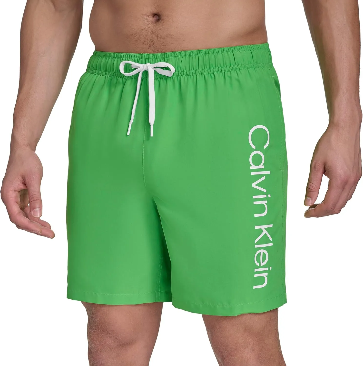Calvin Klein Men's Volley Quick Dry Lightweight Swim Trunk
