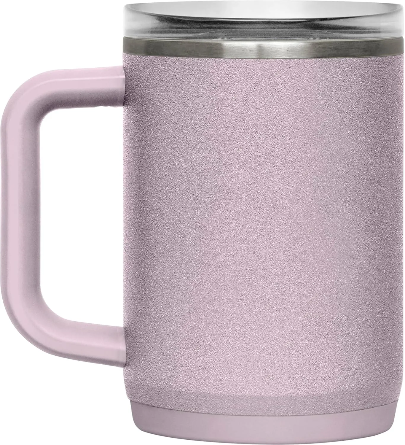 CamelBak Thrive Leak-Proof 16 oz Mug, Insulated Stainless Steel - For travel, coffee, tea, hot beverages - Spill Proof - Cup-holder Compatible, Purple Sky