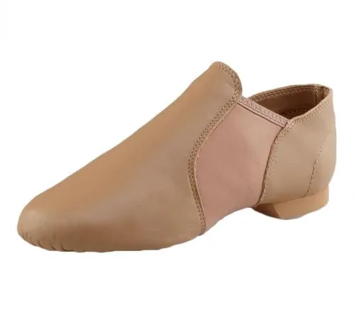 Capezio EJ2 Leather Slip on CARAMEL Jazz Shoe