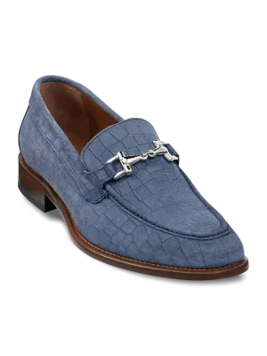 Carson Bit Loafer - Blue