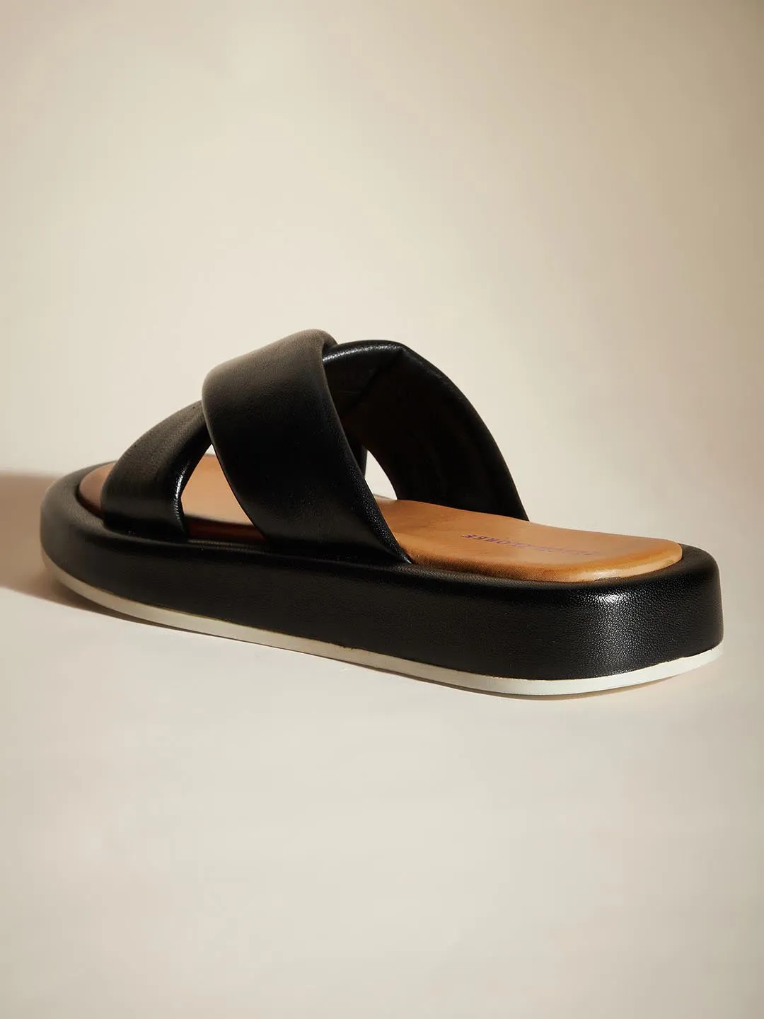 Catherine Leather Slides
