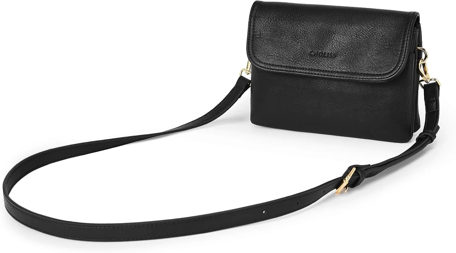 CHOLISS Small Crossbody Bags for Women, Vegan Leather Cell Phone Purse, Mini Travel Purse with Adjustable Strap