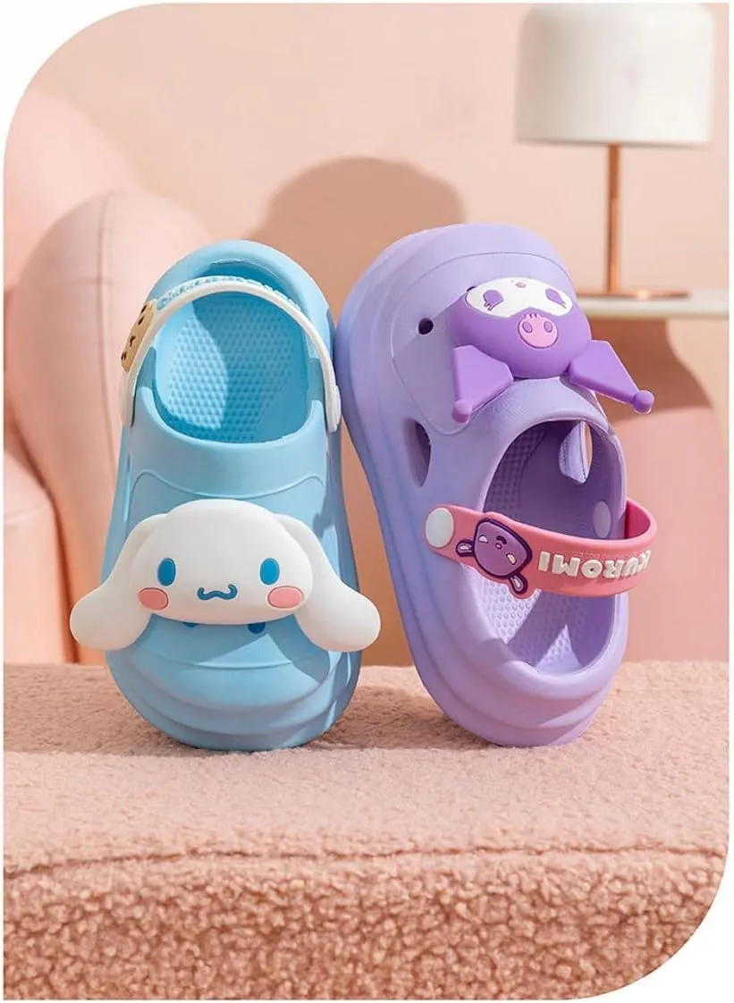 Cinnamoroll & Bear Clogs Slip on Water Shoes Casual Summer for Toddlers Kids Children