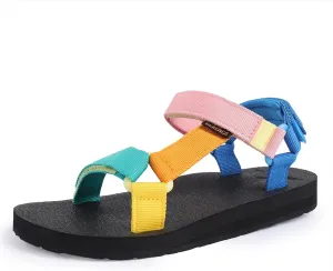CIOR Women's Sport Sandals Hiking Sandals with Arch Support Yoga Mat Insole Outdoor Light Weight Water Shoes