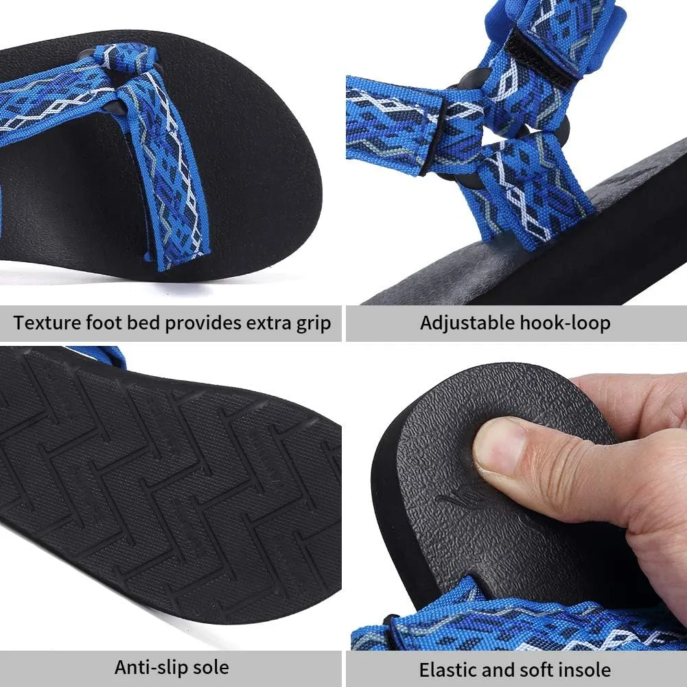 CIOR Women's Sport Sandals Hiking Sandals with Arch Support Yoga Mat Insole Outdoor Light Weight Water Shoes