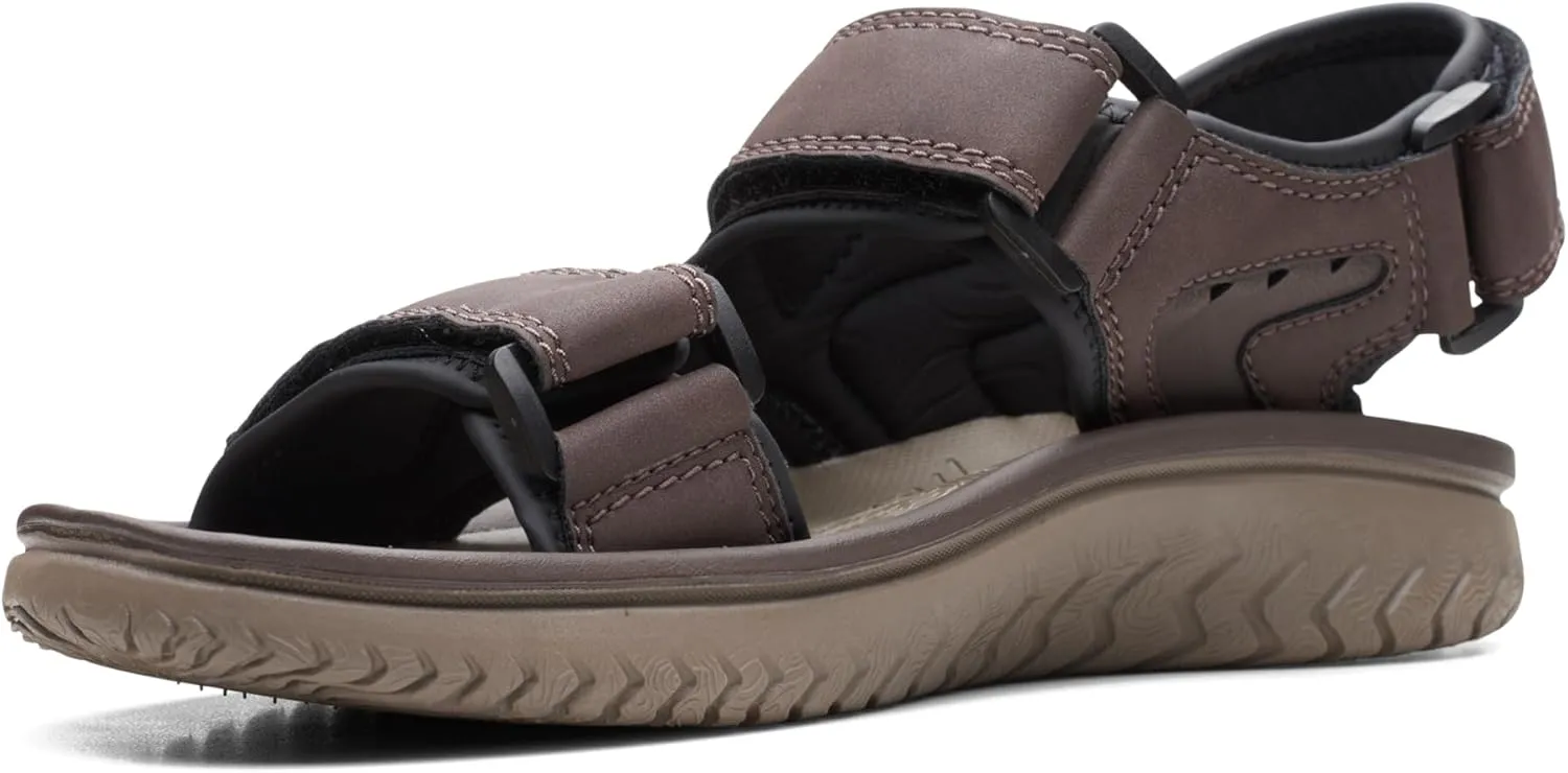 Clarks Men's Wesley Bay Flat Sandal