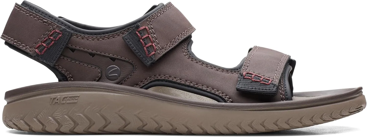 Clarks Men's Wesley Bay Flat Sandal