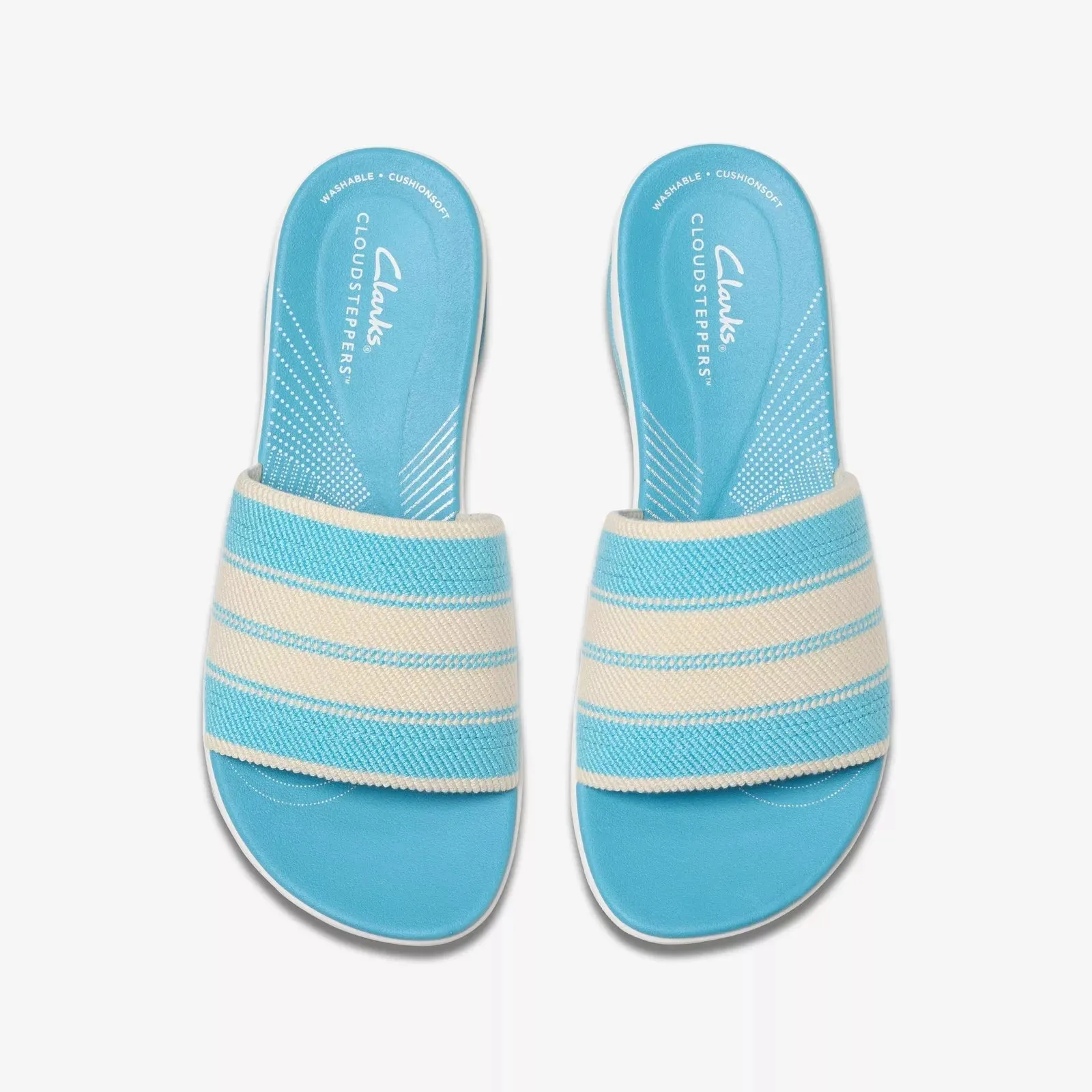 Clarks Women's Arla Hollis Light Blue Combi 26181737