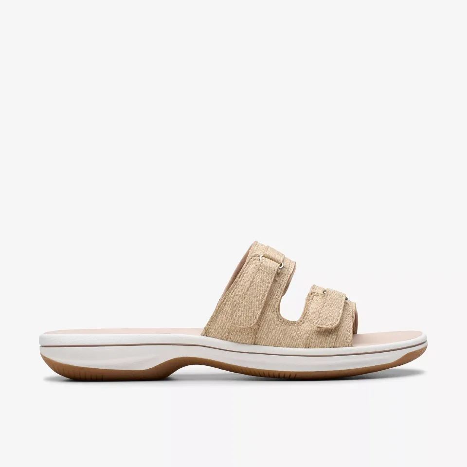 Clarks Women's Breeze Piper Sand Interest | Black Patent