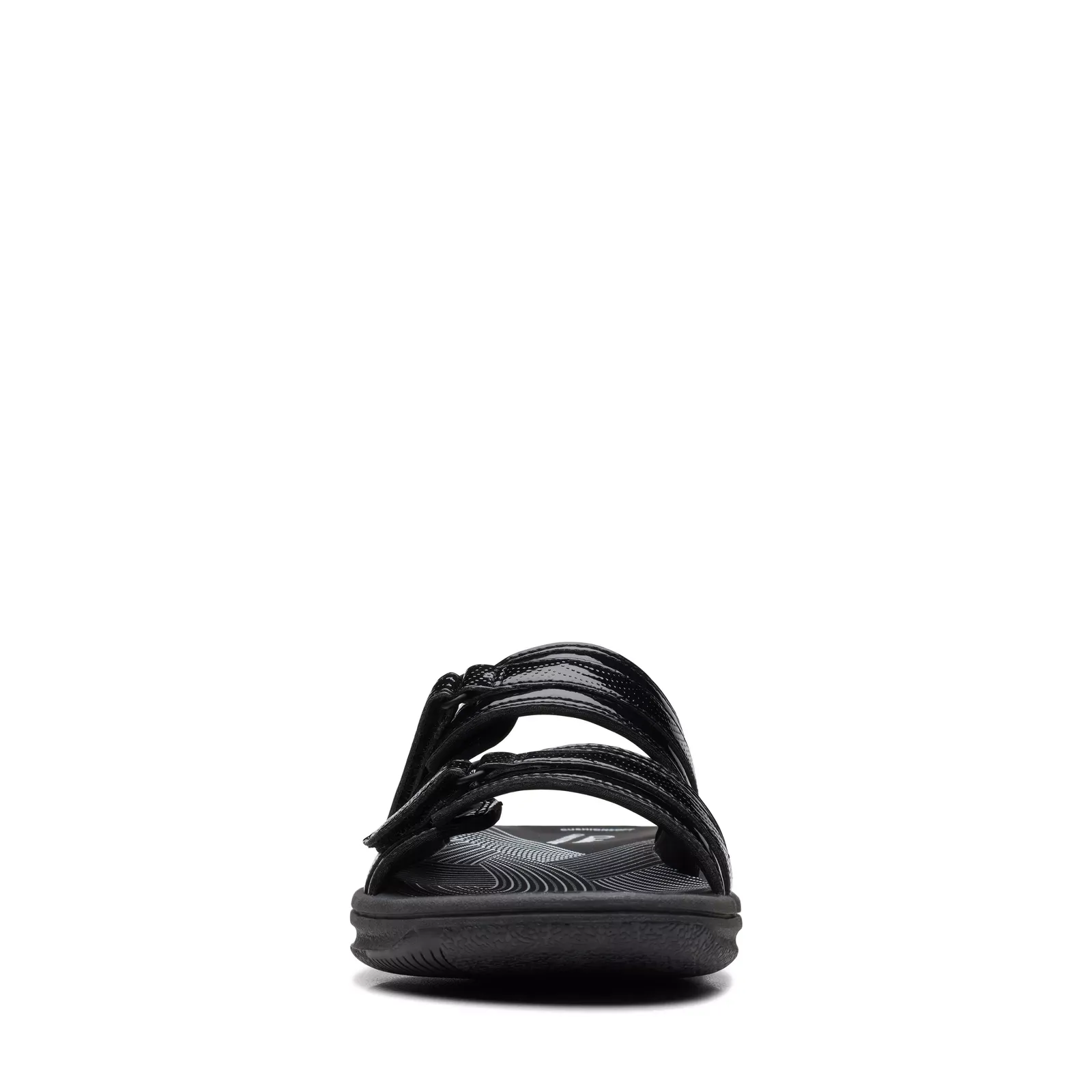 Clarks Women's Breeze Piper Sand Interest | Black Patent