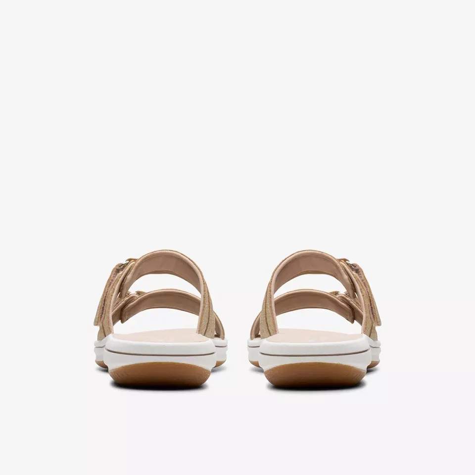 Clarks Women's Breeze Piper Sand Interest | Black Patent