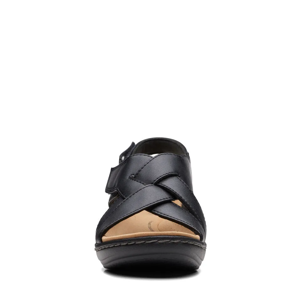 Clarks Women's Merliah Echo Black Leather