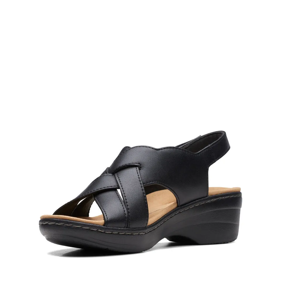 Clarks Women's Merliah Echo Black Leather