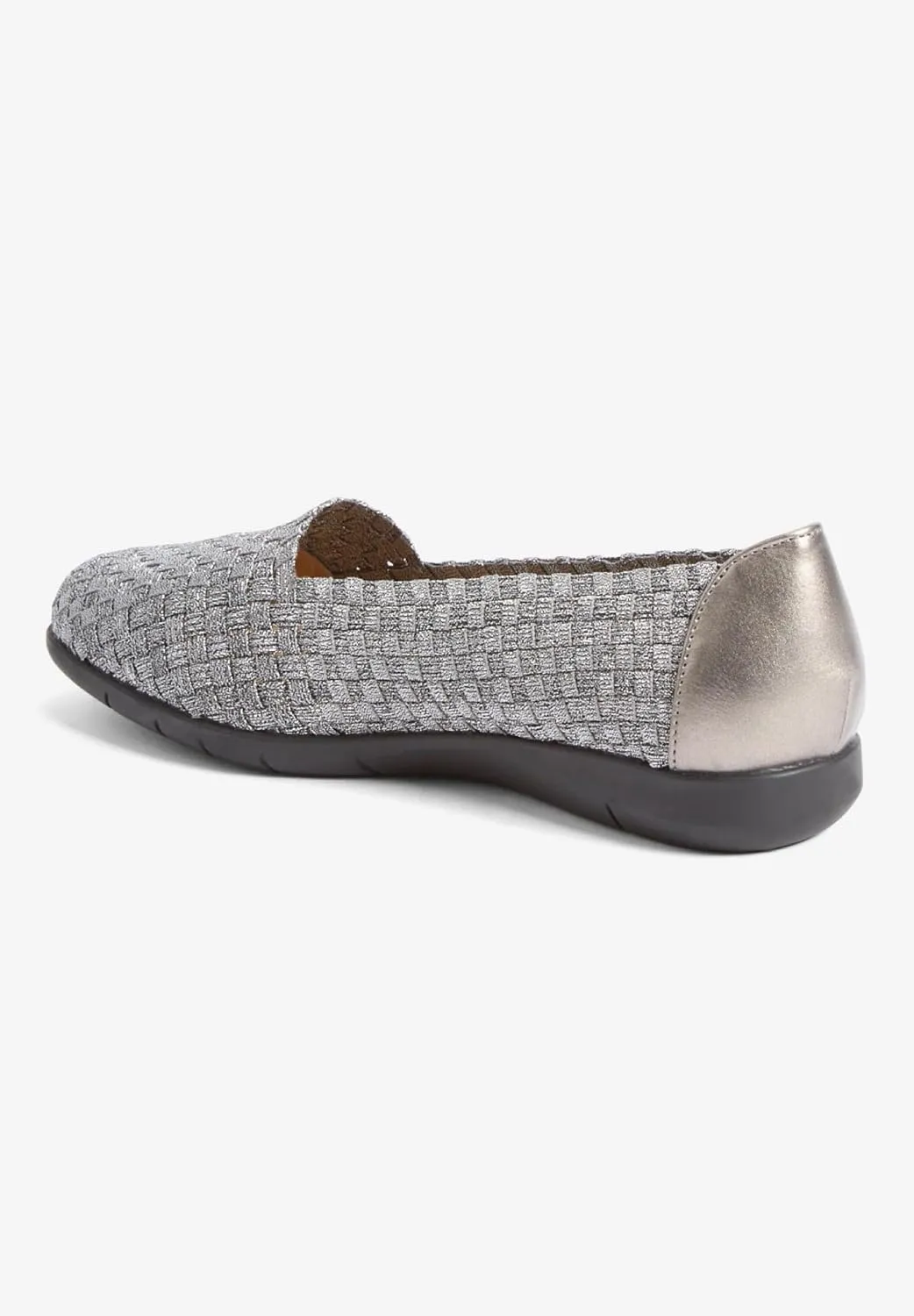 Comfortview Women's The Bethany Slip On Flat (Wide Widths Available)