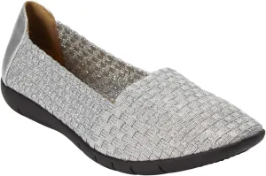 Comfortview Women's The Bethany Slip On Flat (Wide Widths Available)