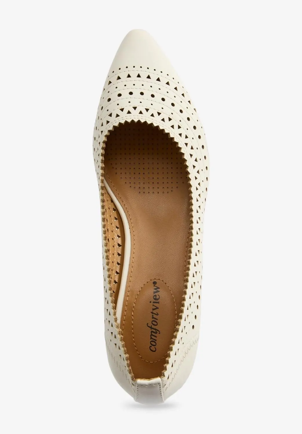 Comfortview Women's The Knightly Slip On Pump (Wide Widths Available)