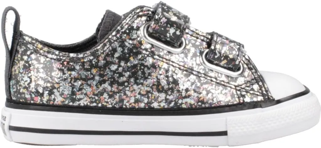 Converse Baby-Boy's Chuck Taylor All Star Glitter Easy-on (Infant/Toddler) Sneaker