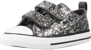 Converse Baby-Boy's Chuck Taylor All Star Glitter Easy-on (Infant/Toddler) Sneaker