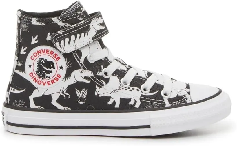 Converse Unisex-Child Chuck Taylor All Star Dino Party Easy on (Little Kid) Sneaker