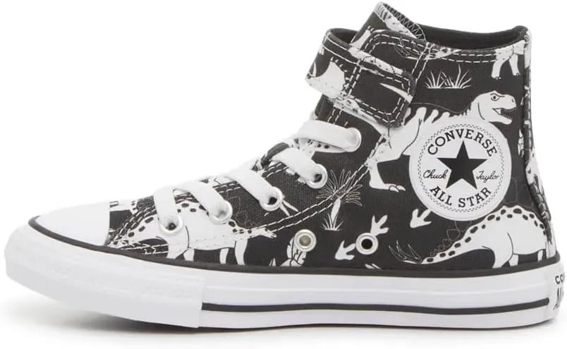 Converse Unisex-Child Chuck Taylor All Star Dino Party Easy on (Little Kid) Sneaker